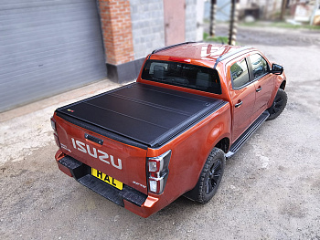 Крышка HAL 4-х секционная D-Max 2021+, кузов: RG-01 4S STANDART